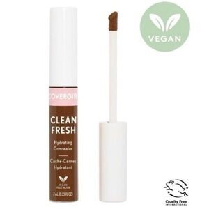 1 Covergirl Clean Fresh Hydrating Concealer 440 Dark Vegan Formula Full Coverage